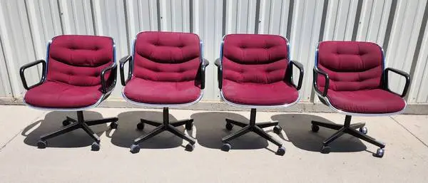 Vintage Knoll Pollock Chairs