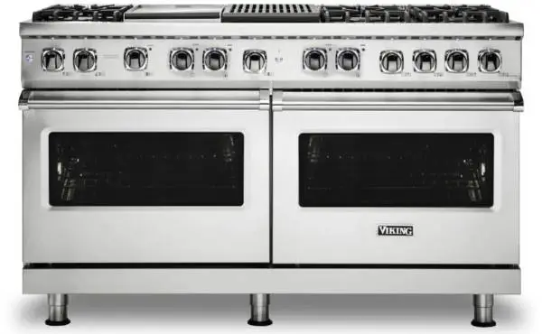 *Open Box* Viking 60” Dual Fuel Range – 6 Burners/Griddle/Grill – 5 Series