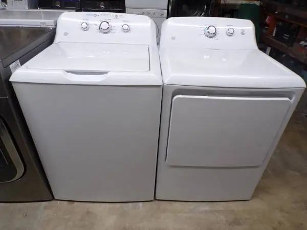 GE washer and dryer
