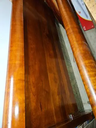 Cherry Queen Sleigh Bed