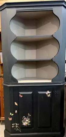 Corner Hutch Cabinet