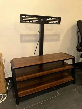Wooden TV stand