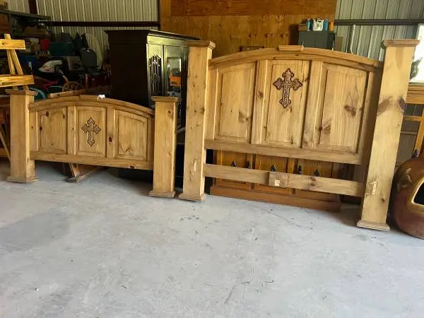 Rustic Queen Bed
