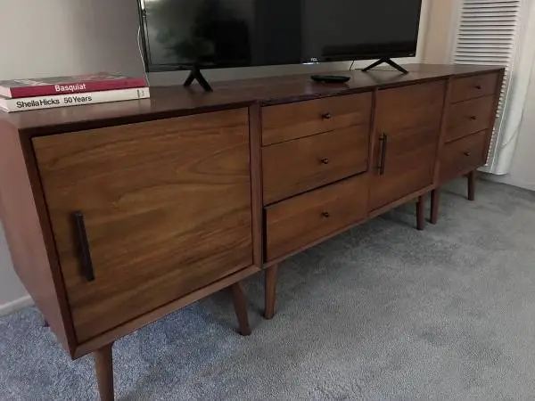 West Elm Midcentury Modular Media Center (5 pieces)