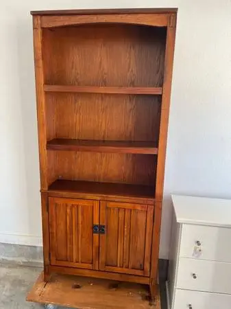 Large Door Bookcase / Shelving Unit