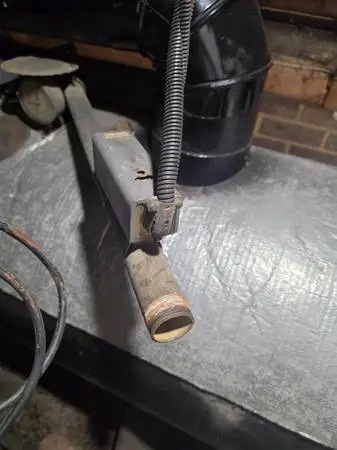 Wood burning boiler