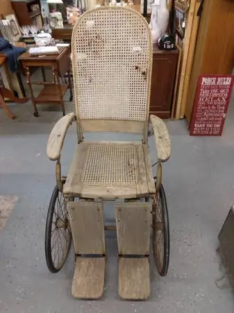 Vintage Potty Wheelchair
