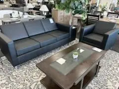 NEW VINYL SOFA