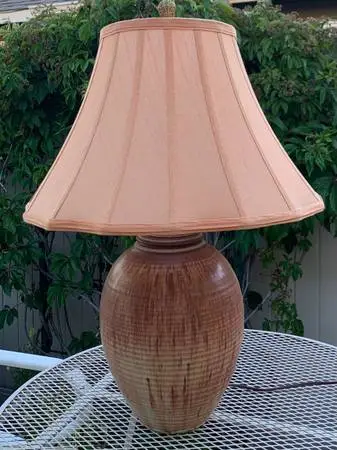 Artist made Ceramic Lamp