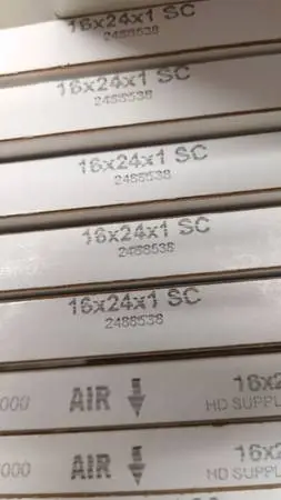 HVAC FILTERS 16x24x1 (8)