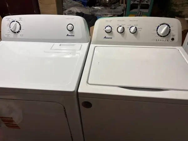 WASHER STAINLESS STEEL TUB AND GAS DRYER CAN DELIVER