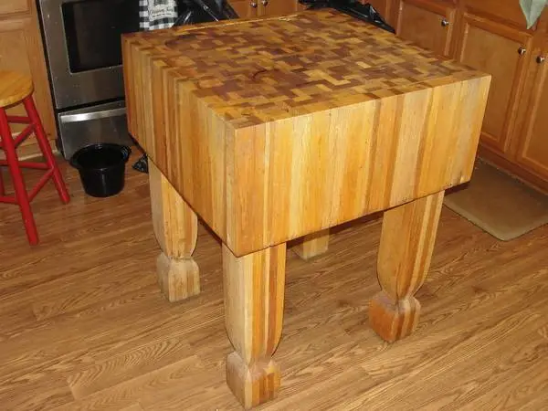 80+ Year Old Homemade Butch Block Table