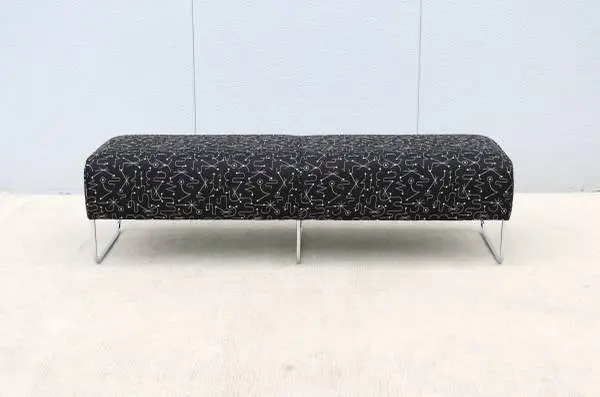 Modernist Jeffrey Bernett for Bernhardt Design Balance 3-Seat Bench