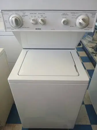 ~~~~~~> Whirlpool 240v non-computer stack washer dryer 24
