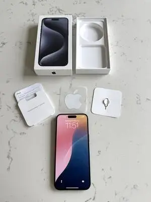 iPhone 15 Pro Max 512GB Blue Titanium Authentic Apple Device