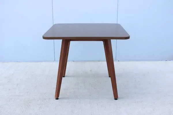 Mid-Century Modern Style OFS Eleven Wood Square Ash Wood Dining Table