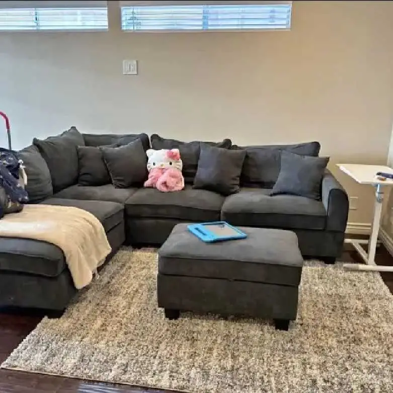 grey couches