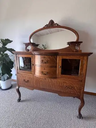 Turn of the century Oak Sideboard