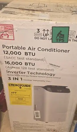Portable AC, big unit will cool you down