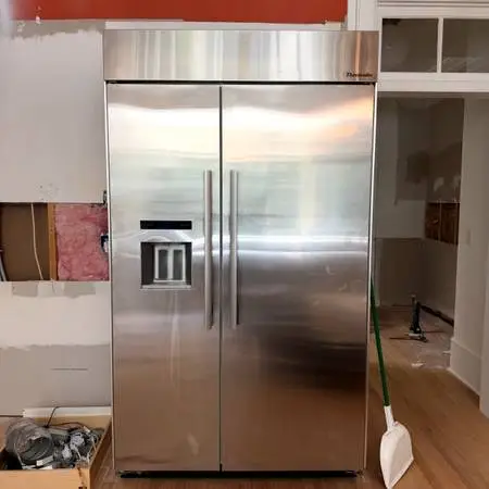 Thermidor 48 inch stainless steel refrigerator built-in