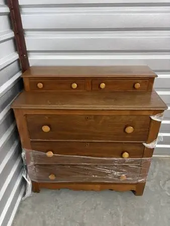 Vintage Solid Wood Dresser