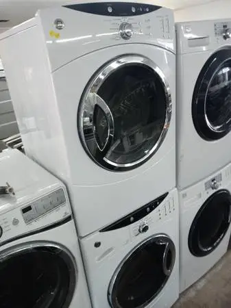 🌲GE stackable front load washer and dryer set