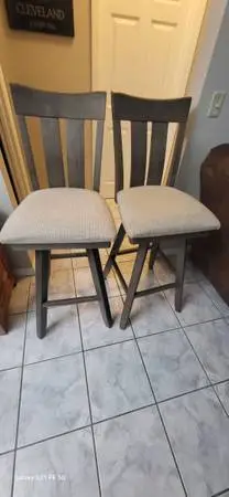 Set of 2 30 Swivel Bar Stools