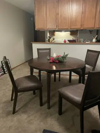 Table and 4 chairs - lightly used