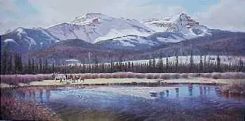 MT Western Artist Larry Zabel prints
