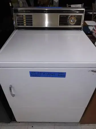 GE Electric Dryer Model DDE7108PJLWH