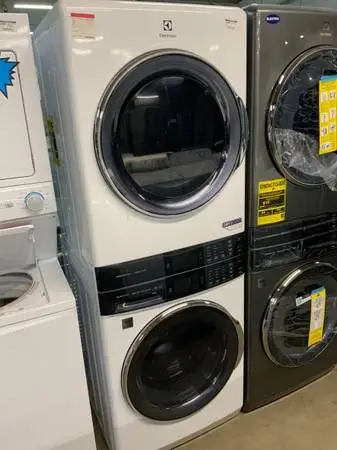 **ELECTROLUX WHITE ELECTRIC LAUNDRY TOWER**ON SALE NOW**