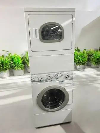 Speed Queen Front Load Washer & Dryer - Stacked