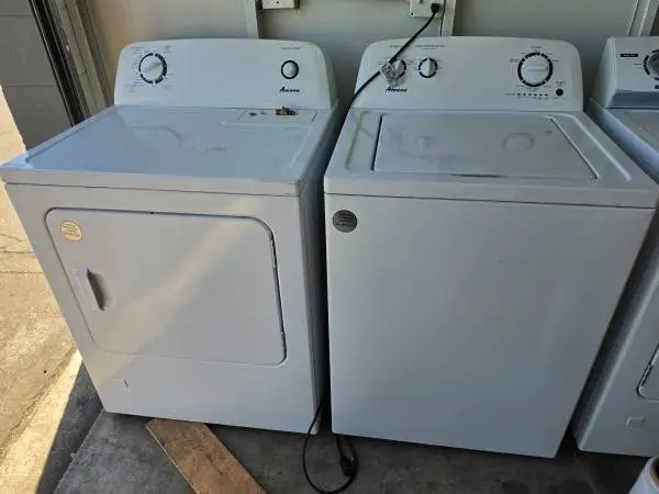 Amana washer and gas dryer