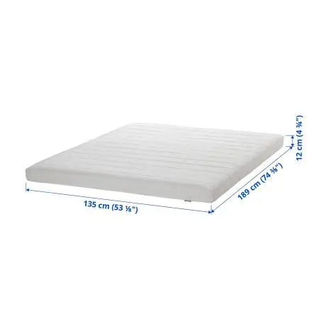 Like New IKEA Full Mattress and Bed Frame