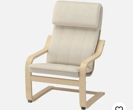 Kids Armchair IKEA Birch Veneer