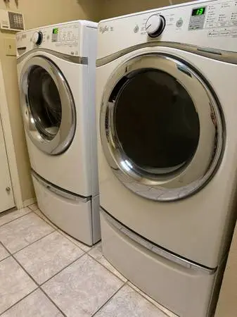 Whirlpool Duet Steam Washer and Electric Dryer