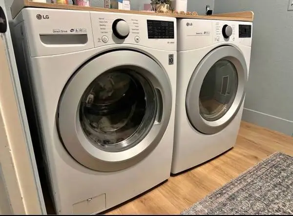 Washer and dryer