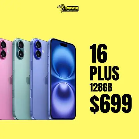 IPHONE 16 PLUS 128GB UNLOCKED - LIKE NEW - GUARANTEED IMEI
