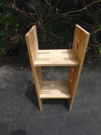 Homemade Wood Shelf; Delivery Possible