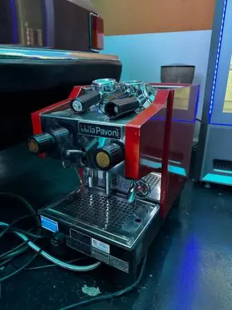La Pavoni PUB/S Commercial Espresso Machine + Matching Grinder