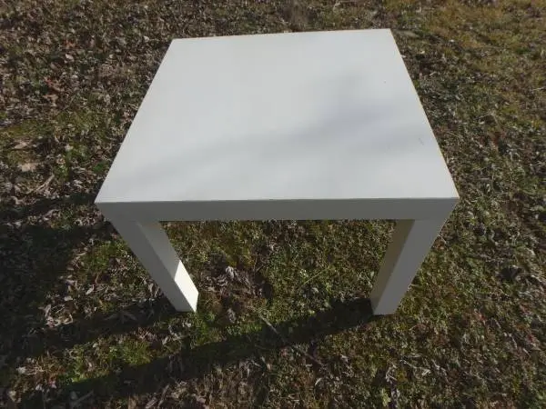 End / Side Table - White; Delivery Possible