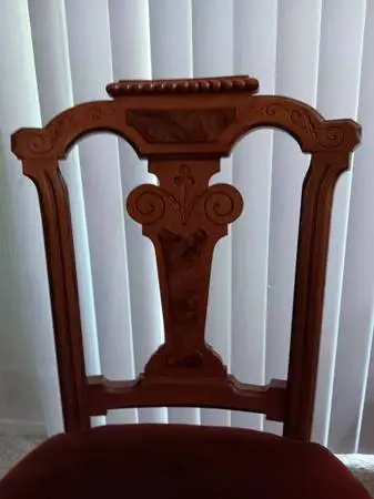 Antique hand carved chair