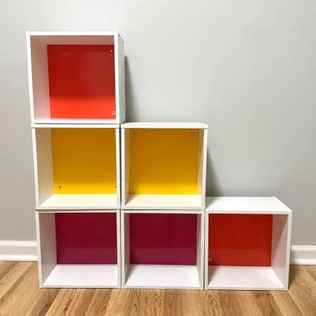 Modern Ikea FÖRHÖJA Modular Cubby Units Shelf Bookcase Accent Decor
