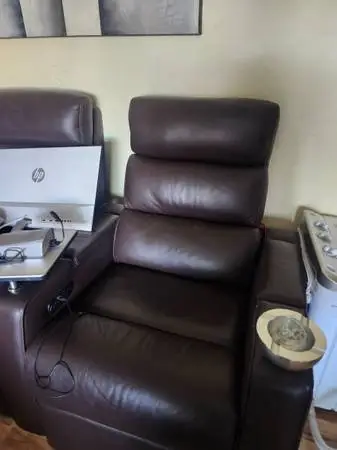 lather reclyner sofa OCTANE SEATING