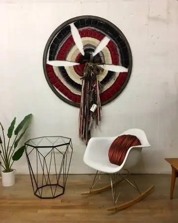 Large Vintage Dream Catcher Style Wall Hanging