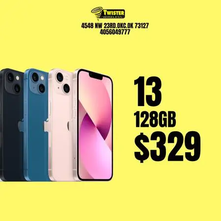 IPHONE 13 128GB UNLOCKED - LIKE NEW - GUARANTEED IMEI