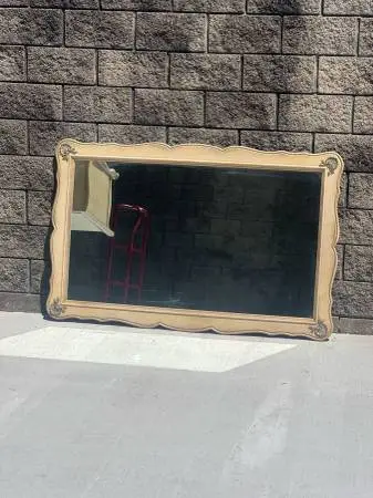 EXTRA WIDE French Provincial mirror