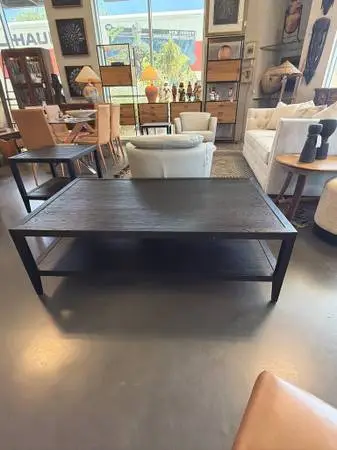 RH French Contemporary Coffee Table- 32X55X18.5