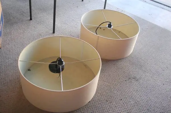 Set of Hanging Light Fixtures