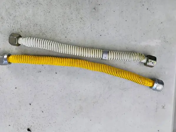 Water Heater Flexible Gas Tube Hose x2